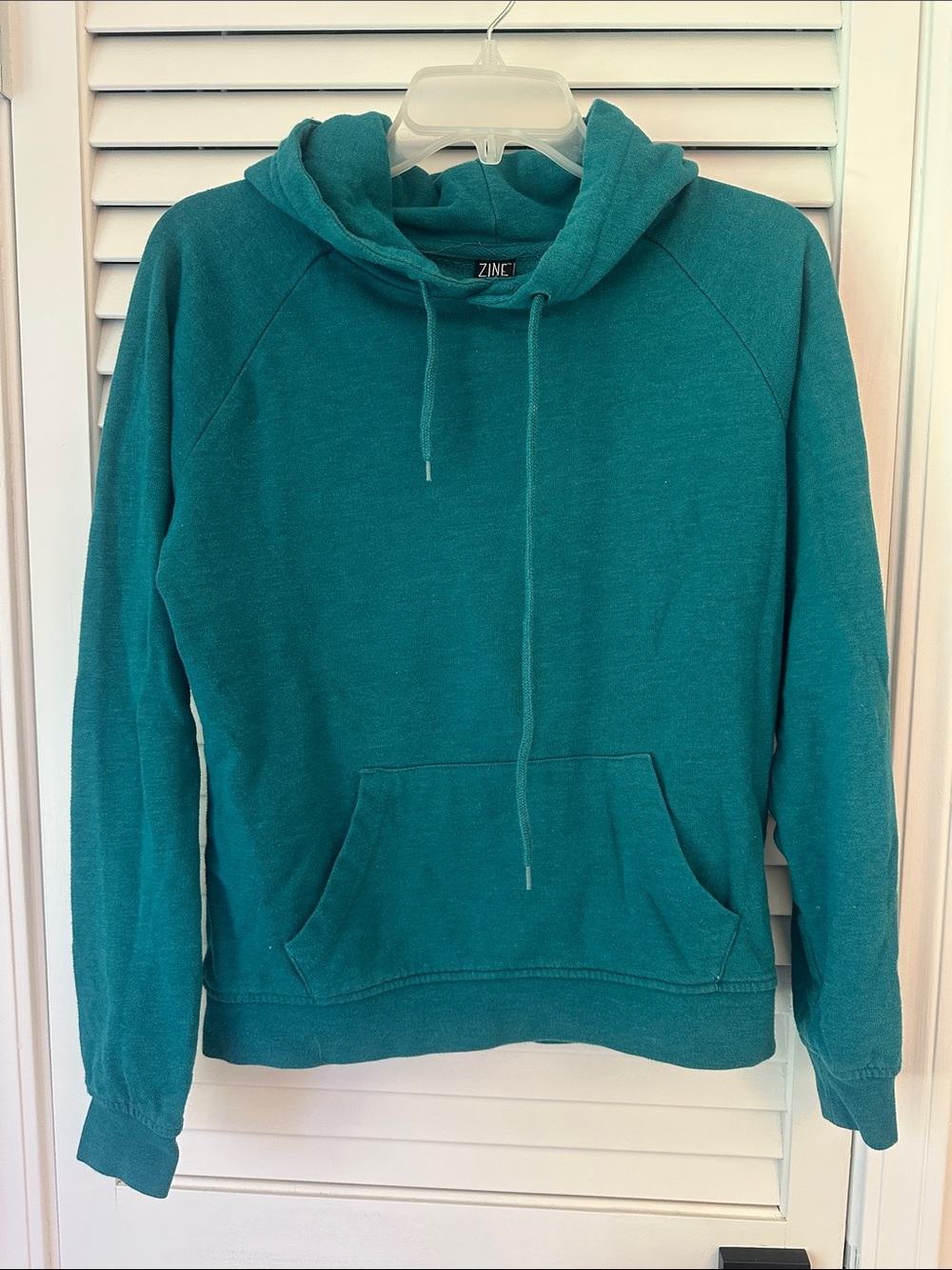 Zine Clothing Teal Crewneck Hoodie Sweater